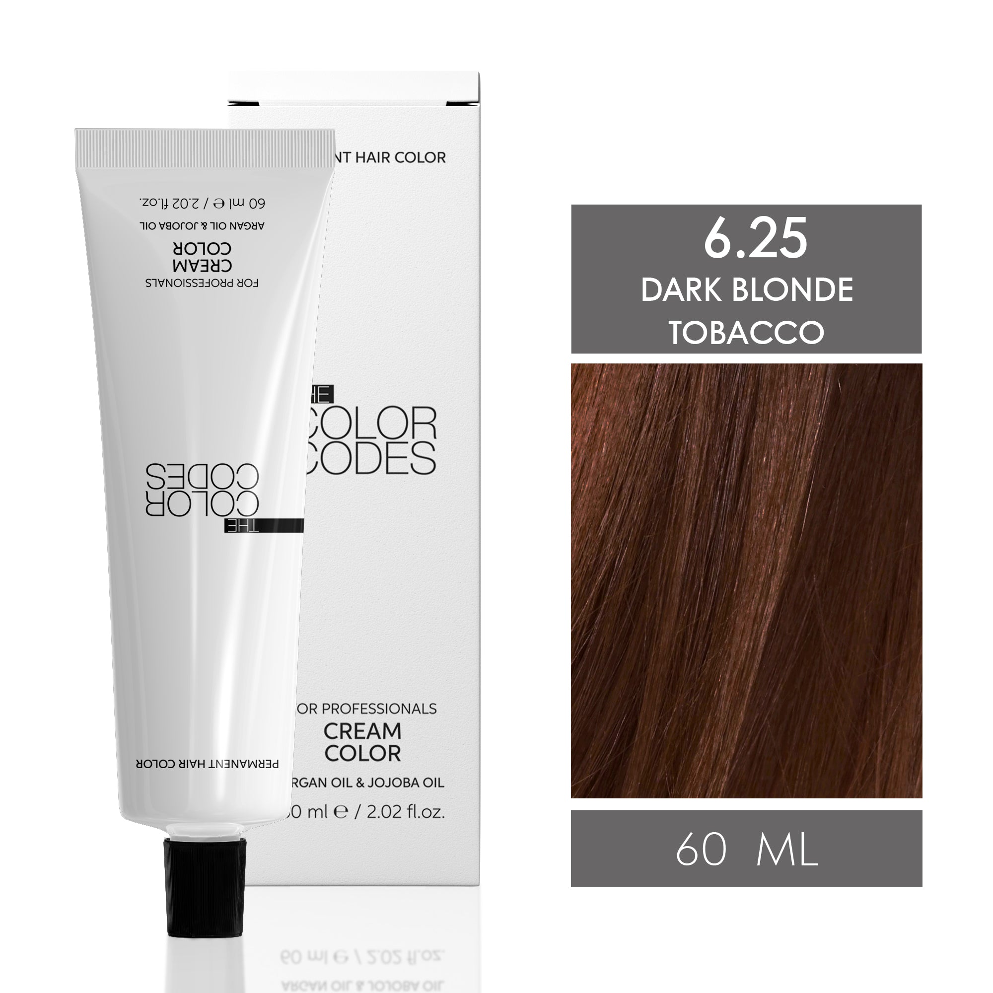 Permanent Hair Dye 6.25 Dark Blonde Tobacco 60 ml